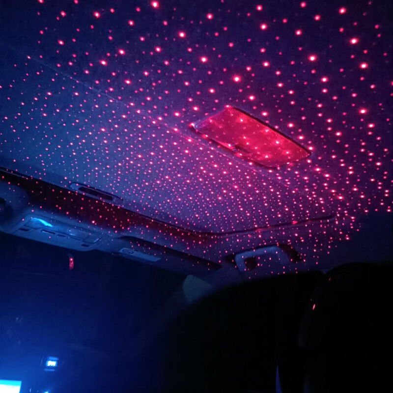 汽车车载usb顶棚车顶满天星车内星空顶氛围灯usb满天星车载星空灯汽车
