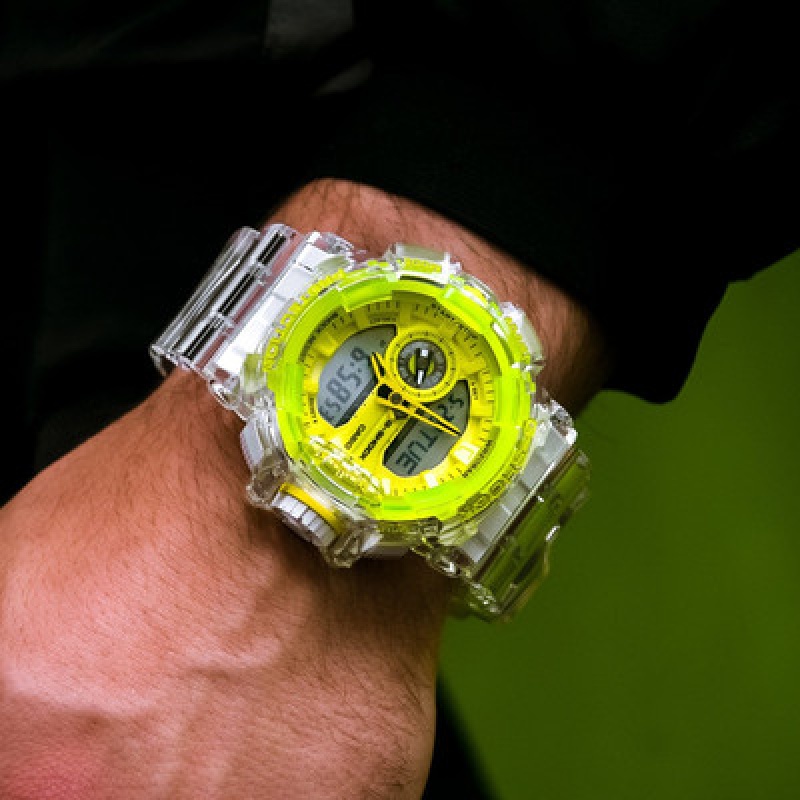 卡西欧 海外代购代购g-shock黑武士夜光防水双显运动男手表专柜 ga700