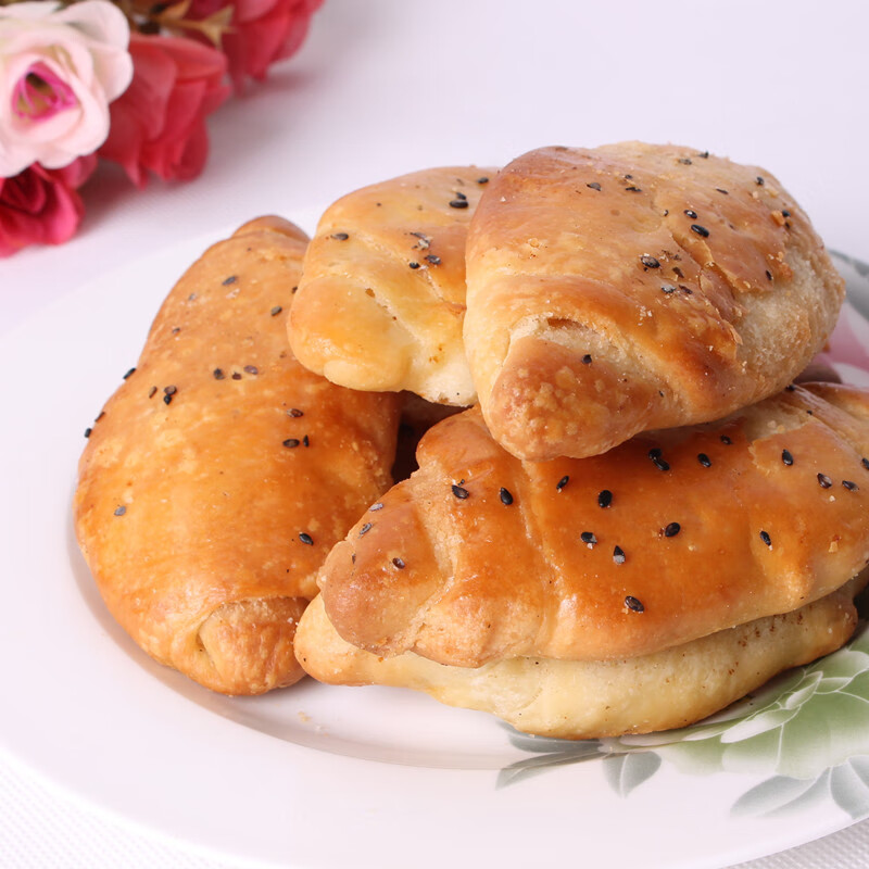 博山景德东点心糕点【甜牛角酥】500g /甜牛舌酥一斤 甜牛舌【图  