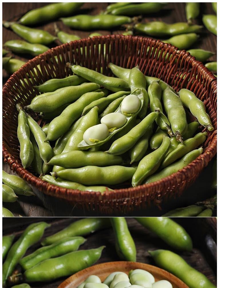 云南新鲜蚕豆米青蚕豆罗汉豆胡豆农家自种蔬菜绿心小蚕豆米兰花豆 生