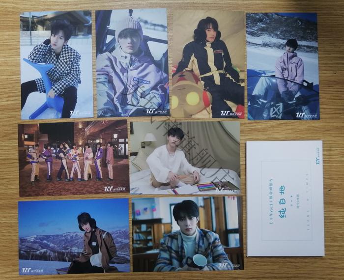 tnt时代少年团《少年》vol 9 -少年纯白地pb明信片小卡 马嘉祺款