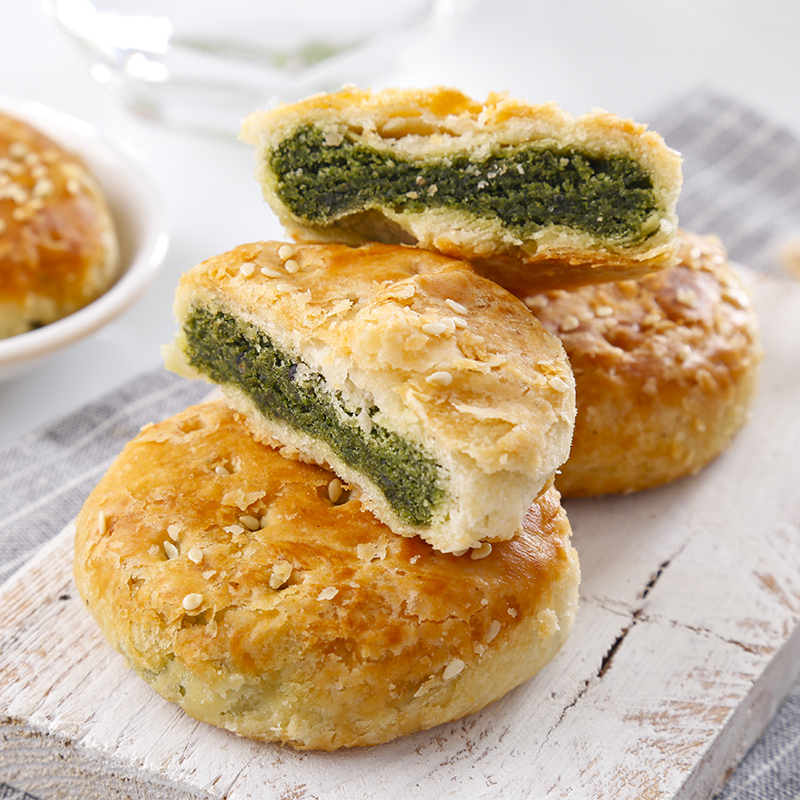 10个中秋月饼 海苔饼 浙江台州临海特产(节后发货不退不换)