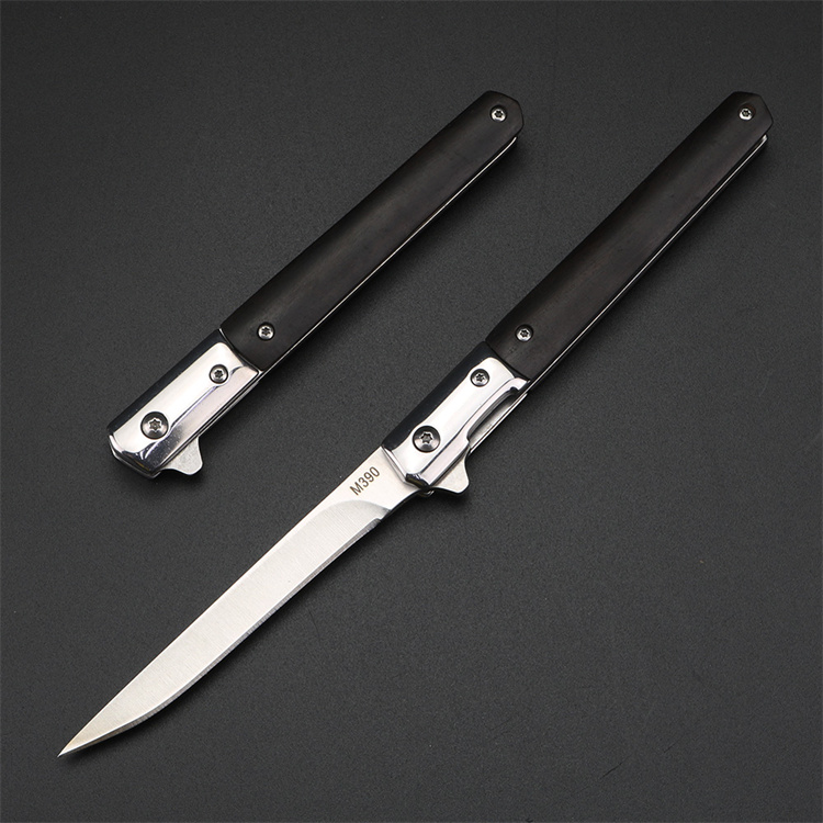 菊田水果刀野外用家用随身高硬度刀子多功能刀日式便携折叠 桔红色 60