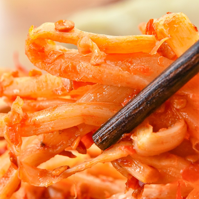 酸笋丝 友春酸笋40g*10袋红油酸笋小袋酸笋包下饭菜桂林米粉酸笋片