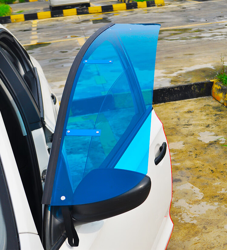 教练车挡雨板遮雨专用捷达车车窗雨眉防雨遮阳驾校车用两用晴雨挡老