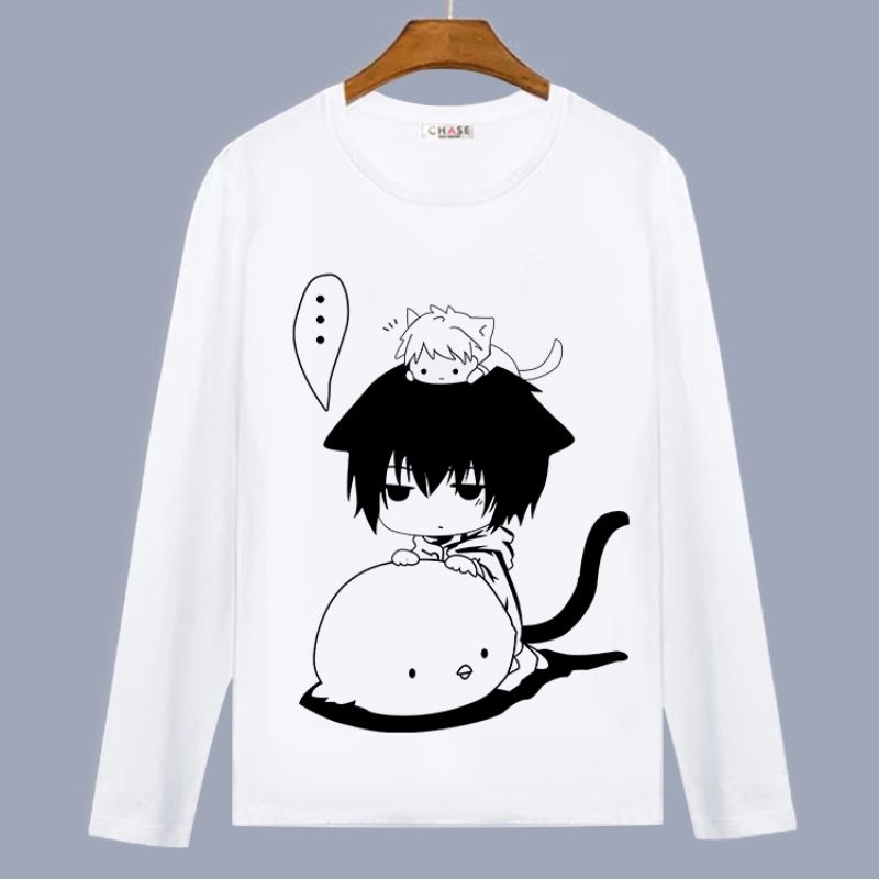 盗墓笔记q版t恤 张起灵无邪瓶邪 小哥 二次元动漫周边长袖衣服秋 14 l