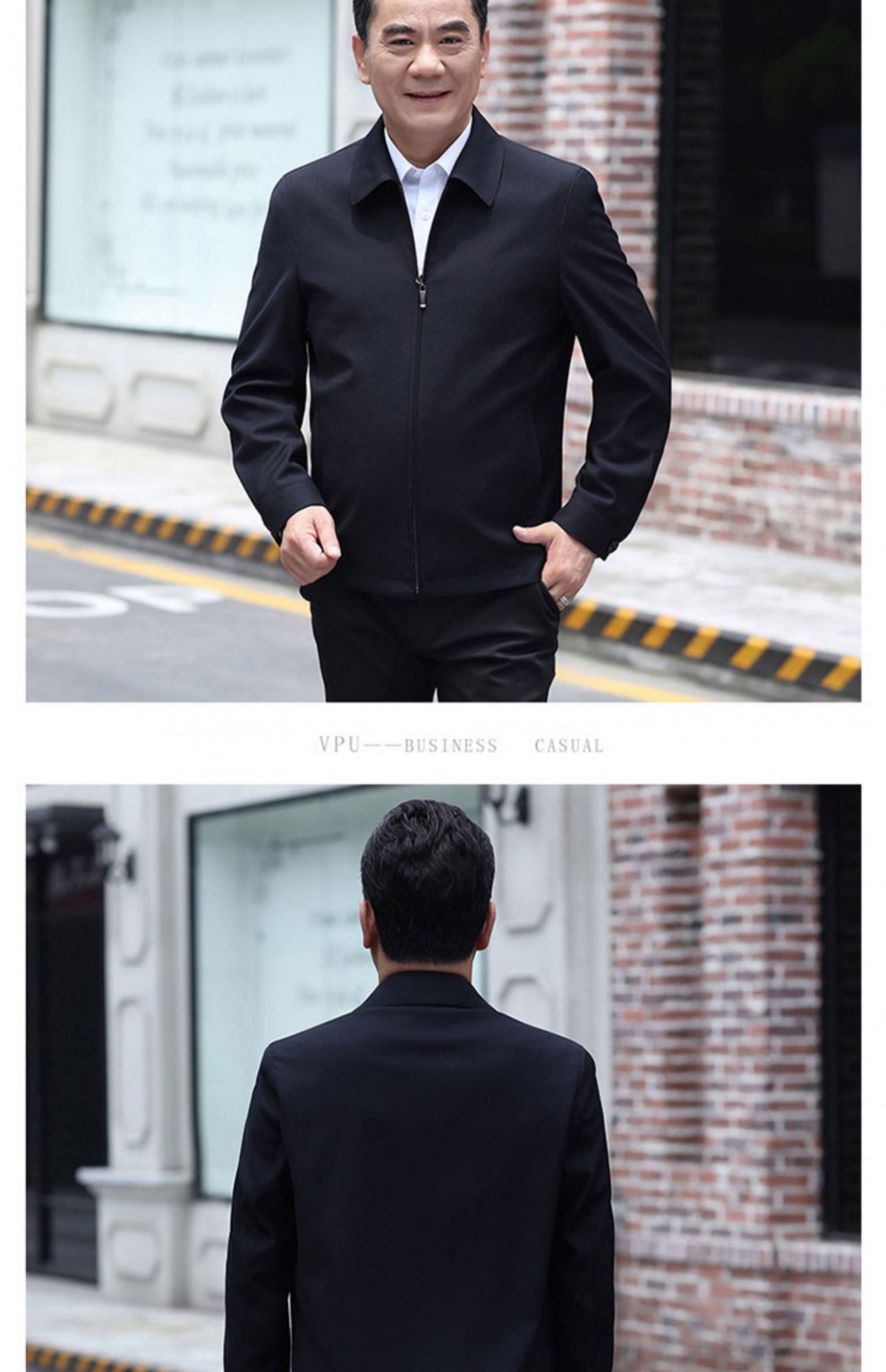 【领导干部服装】夹克书记外套领导干部官员常委服男 16807-2款 170