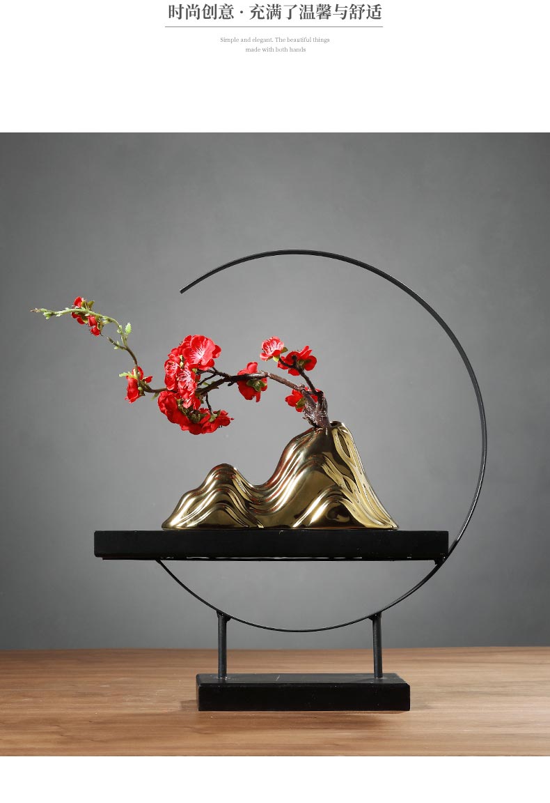 夏豹中式摆件家居饰品客厅中国风电视柜新禅意风格玄关装饰品书房书架