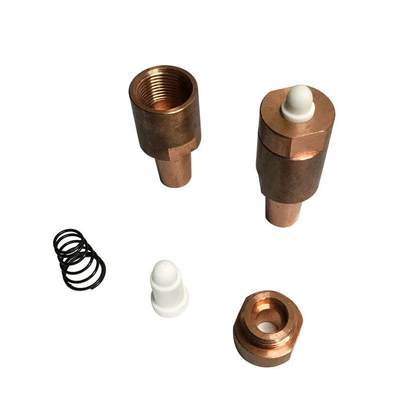 铬锆铜螺母电极凸焊电极陶瓷定位销点焊机专用电极头支持定制 m6螺母