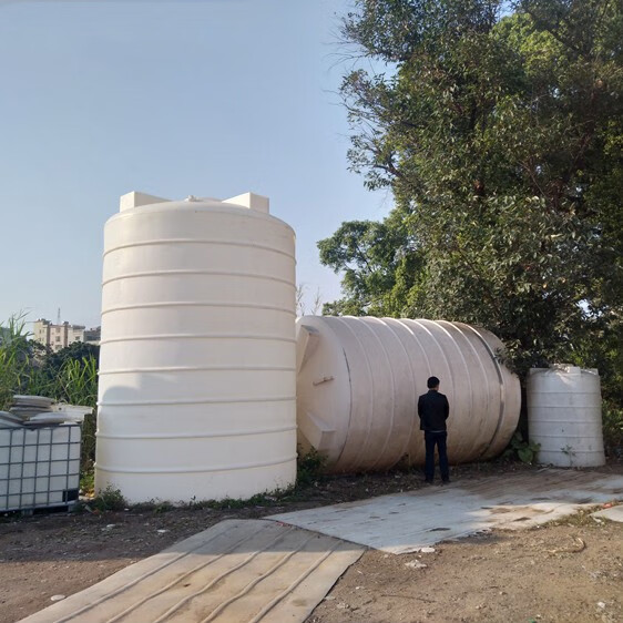 新款大型塑料蓄水桶加厚塑料水塔1/2/5/10吨储水罐300/5000升储水桶