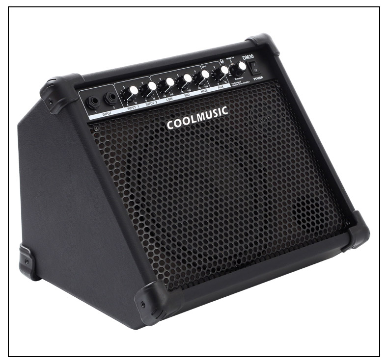 凌厉乐器 酷乐架子鼓音箱家用电鼓音响dm20/30专用练习键盘电子琴音响