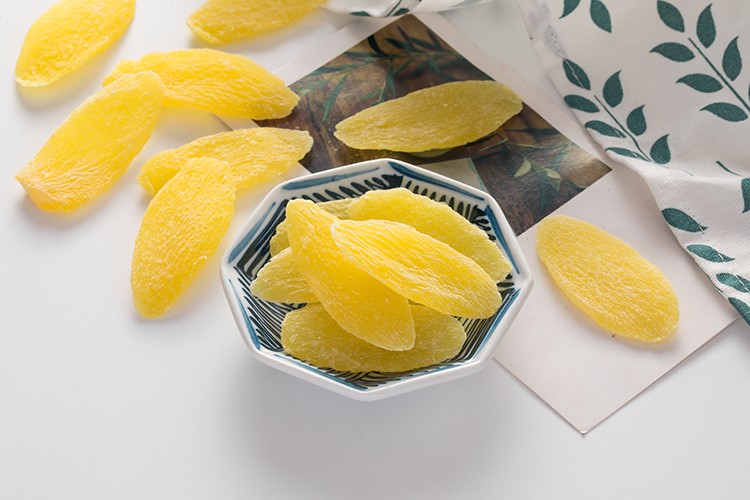 菠萝干500g原味凤梨片水果干菠萝块圈蜜饯果脯特产休闲零食250g2袋