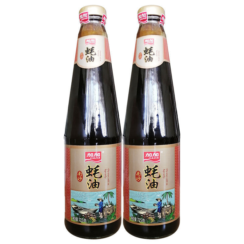 上等蚝油715g*2瓶 烧烤调料炒菜蚝油调味料火锅耗油 加加上等蚝油(238