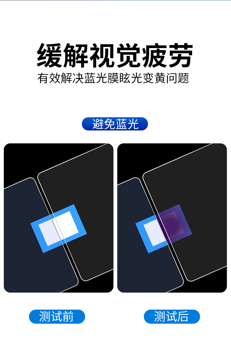 反光导航中控贴膜蓝光磨砂x/s/y保护钢化膜 model3/y-磨砂防反光软膜