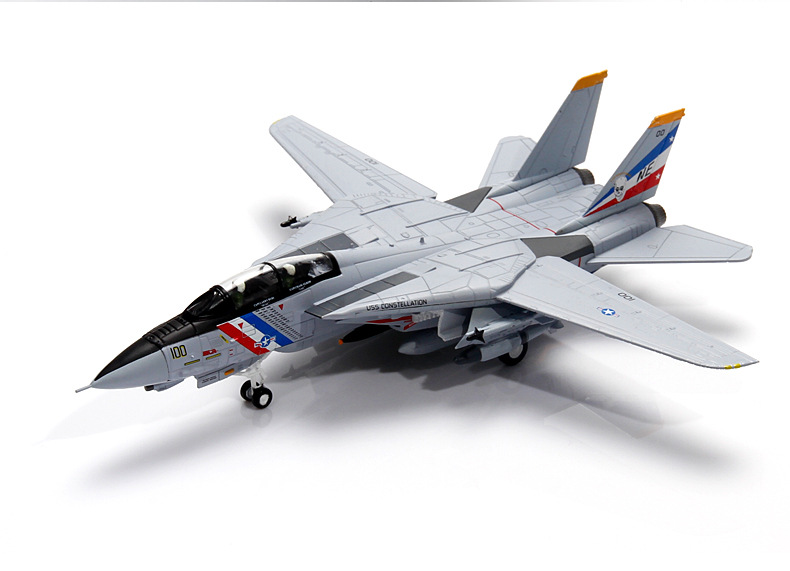 f14战斗机模型 合金1:100仿真飞机模型军事成品摆件