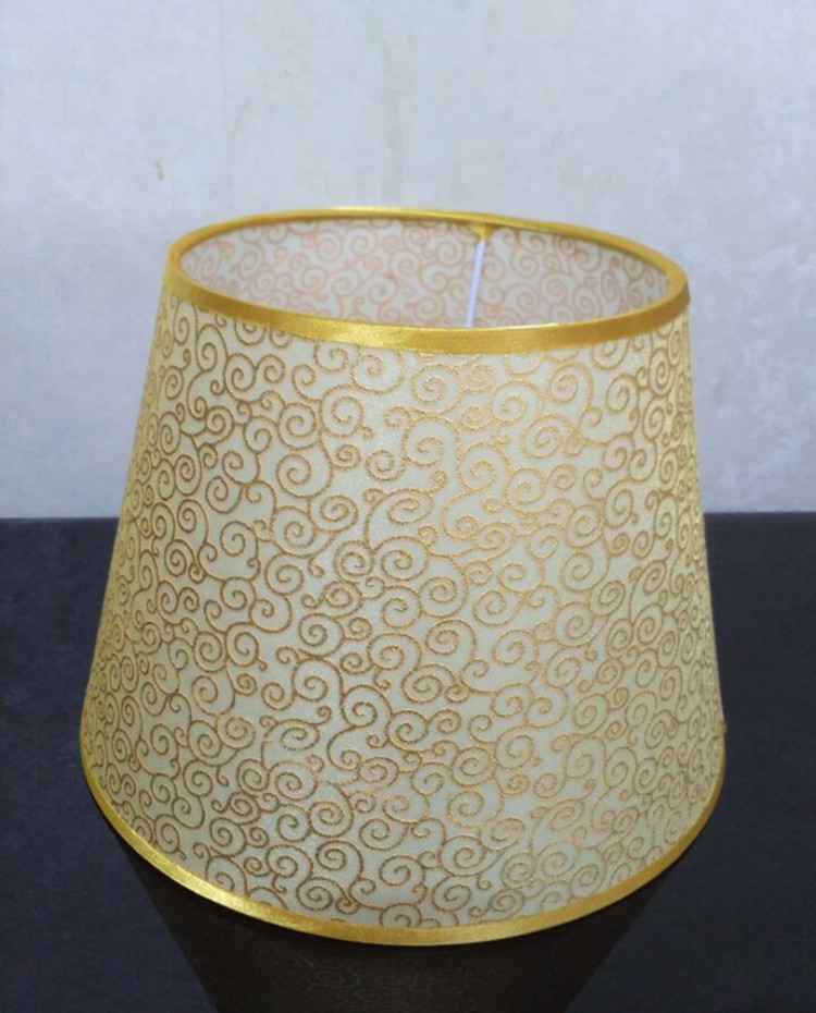 仿羊皮灯罩pvc台灯壁灯落地灯罩酒店宾馆床头灯罩e27diy创意灯伞 仿