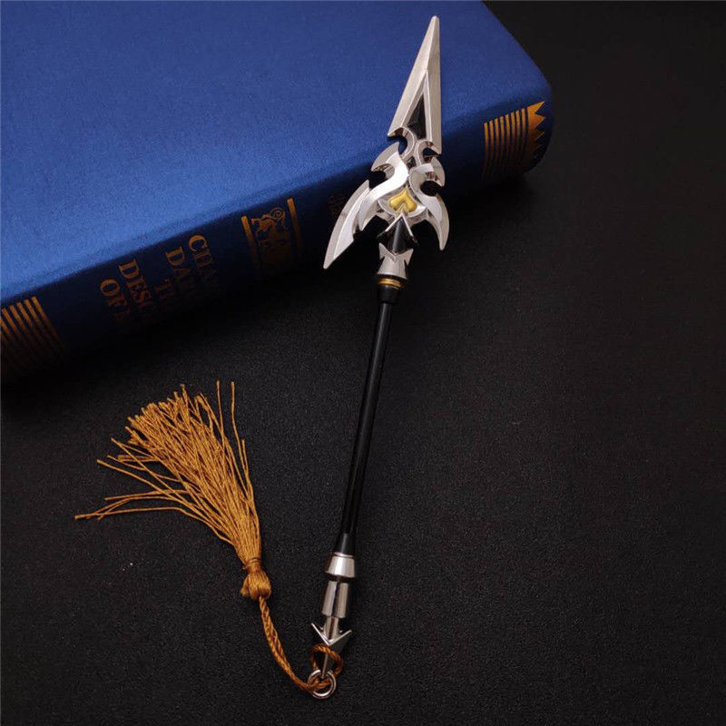 赛达王者荣耀武器模型王者游戏周边英雄兵器儿童金属玩具张飞禁血狂兽