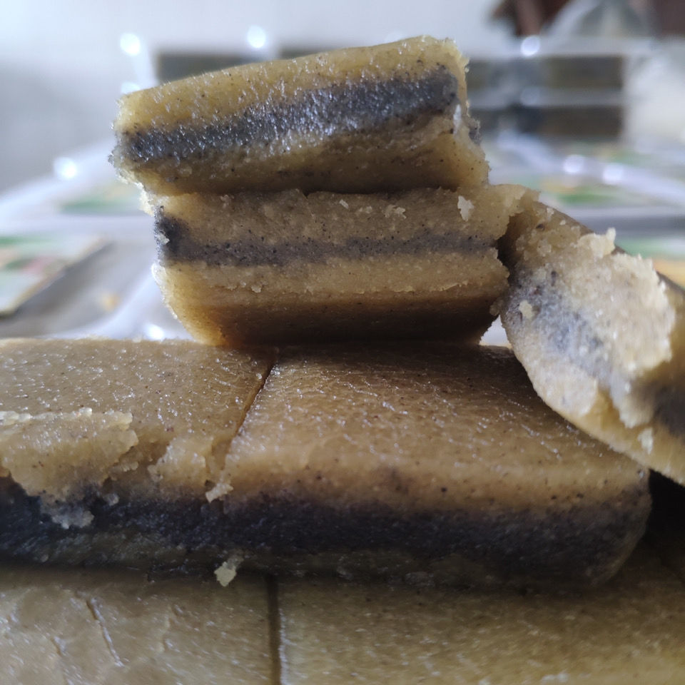 安徽泾县特产传统怀旧绿豆麻油手工端午节礼品茶点现做现发 芝麻味2盒