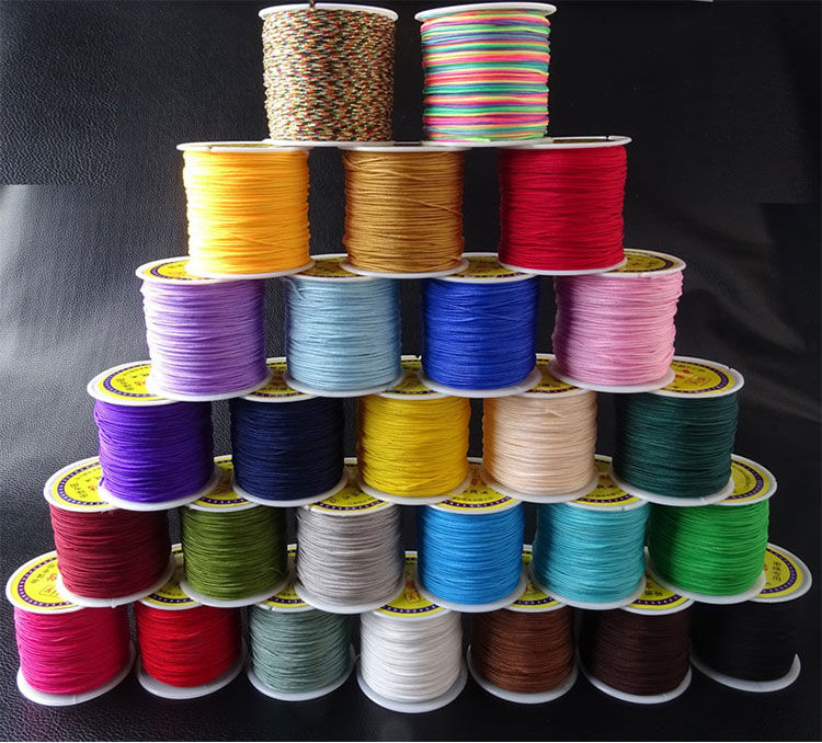 72号玉线 手工编织绳编制线红绳项链吊坠手链绳串珠线穿珠子的线 72号