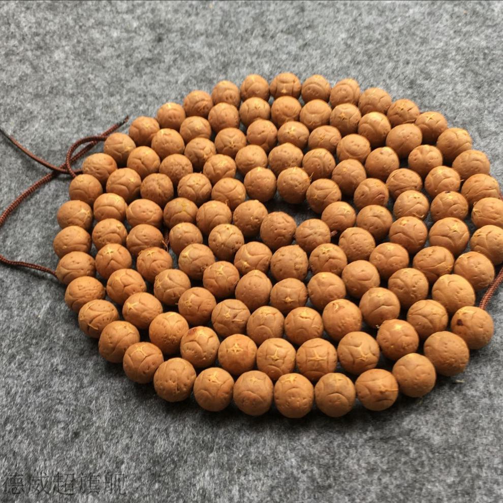 高密高油龙眼凤眼菩提文玩饰品送礼同款 108颗麒麟眼 9mm【图片 价格