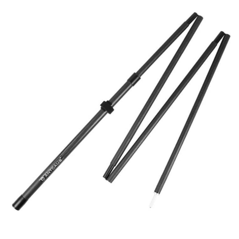 碳纤维天幕杆可调节伸缩14米4杆g阳轻便携帐篷支撑节遮营柱团购