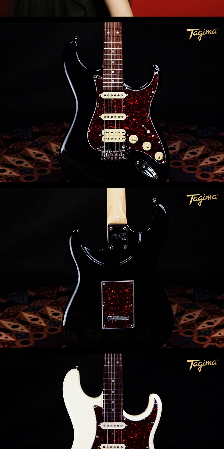 玛电吉他t635入门单摇电吉他它st琴型 635pro粉笔蓝【图片 价格 品牌