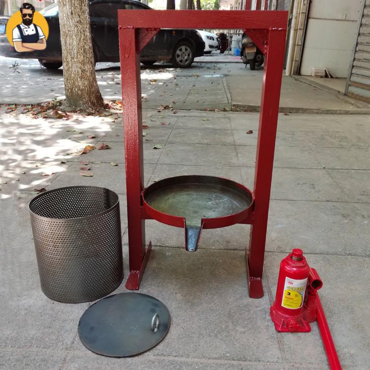 手动榨油机家用压油渣机压猪油渣机压榨猪油渣压饼机压油机手动榨油机