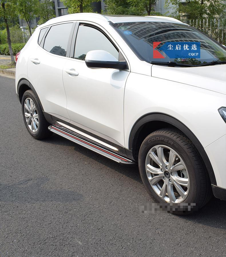 周止适用于汽车脚踏板越野车suv适用于炫蓝款适用于本田urv冠道脚踏板