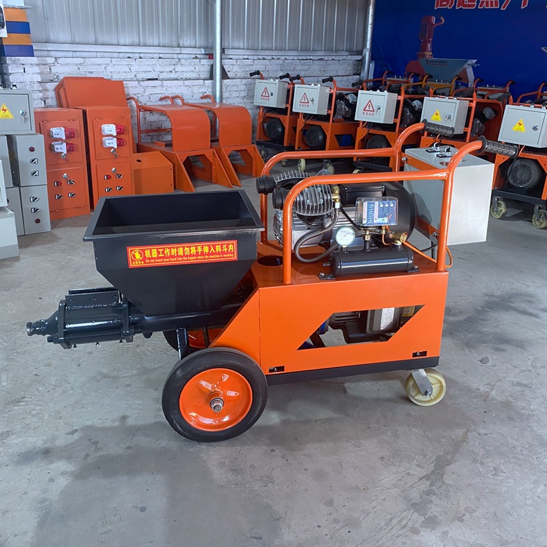 喷浆机多功能拉毛腻子涂料真石漆全自动粉墙抹灰机 311型【图片 价格