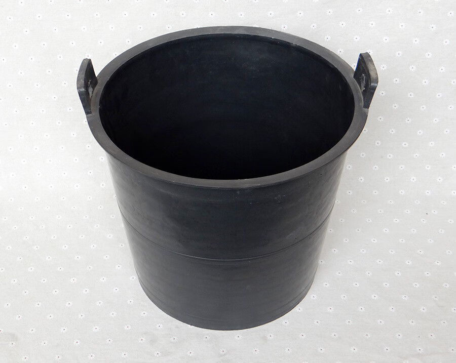 牛筋桶水桶大胶桶黑色塑料桶粪尿桶垃圾桶养诱蜂桶种树花2021黑色中号