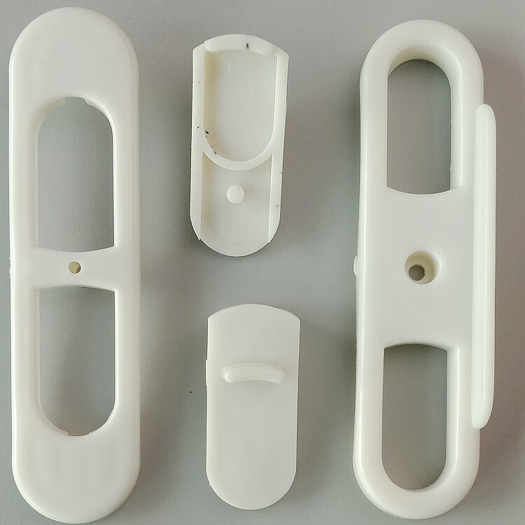 老款纱窗配件纱窗配件锁扣拉手老款隐形塑料开关白色灰色维修更换通用