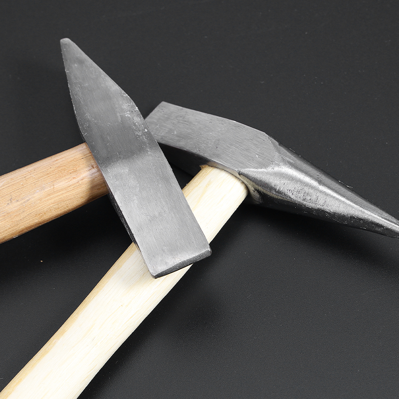 电焊锤电焊工锤敲渣锤焊渣锤敲锈锤除锈锤扁头锤子安全锤木柄除锈锤