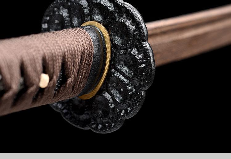 木剑古风 日本士刃木刀实木带鞘居合道剑道纳刀术训练素振练习刀剑未