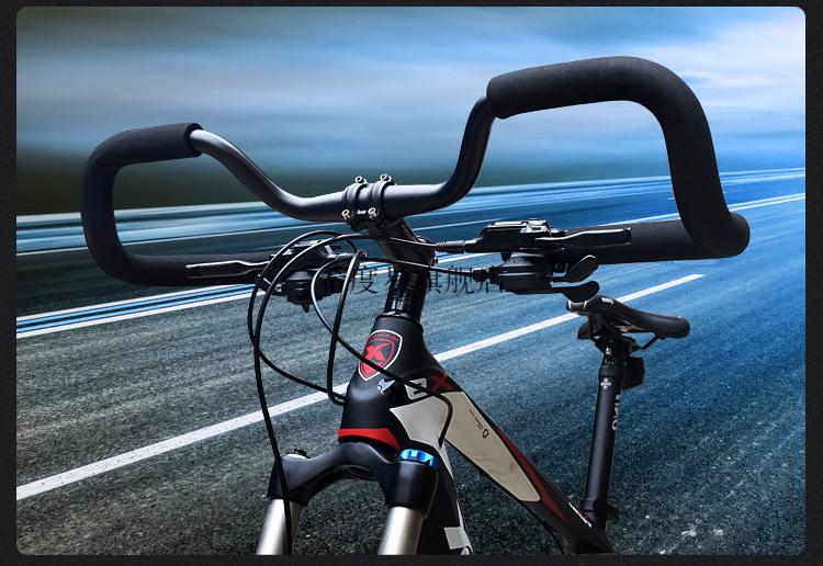 2022新款自行车蝴蝶把318车把254弯把山地车改装休息把长途旅行车把