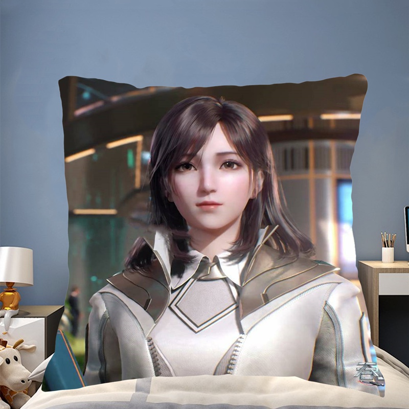 吞噬星空抱枕动漫周边星辰变秦羽姜立焰灵姬吞噬星空罗峰徐欣沙发靠枕