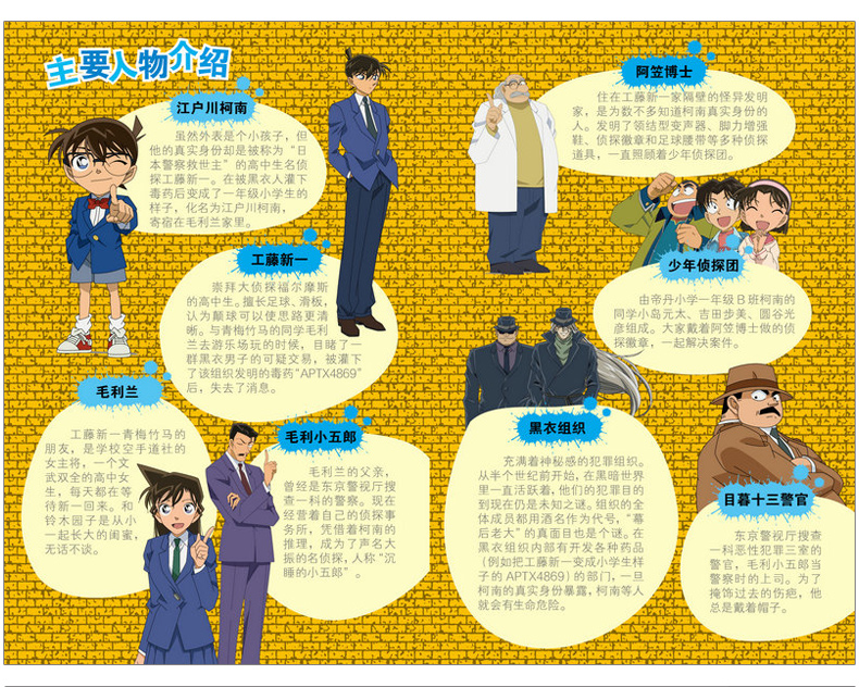 柯南漫画书全套1-10全10册名侦探柯南漫画正版书小