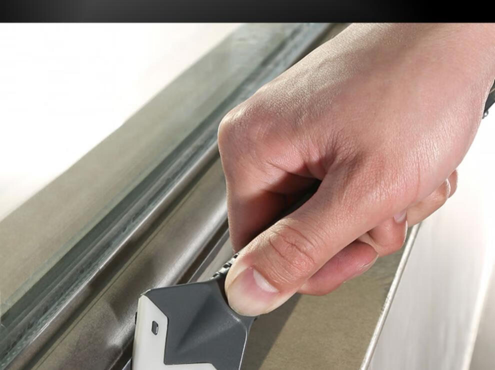 刮胶板多功能玻璃胶毛刺修边清硅胶刮刀刮胶神器墙角抹胶铲胶工具军