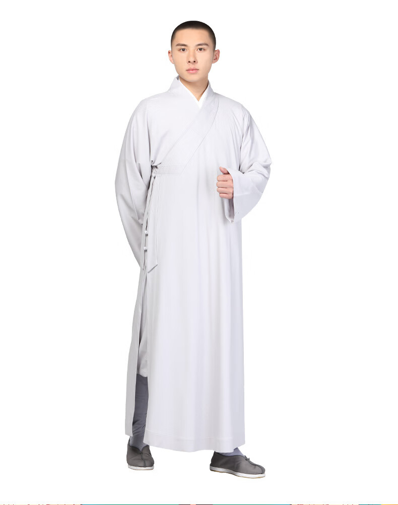 佛衣服男装春秋夏丝光棉僧服长褂男女僧人服饰大褂长衫僧装僧衣和尚服