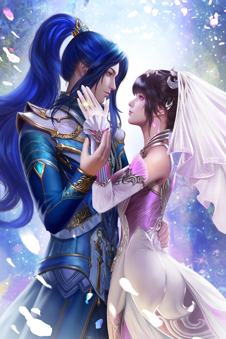 斗罗大陆海报壁纸挂画壁画墙纸定制唐三小舞朱竹清宁荣荣动漫周边 05