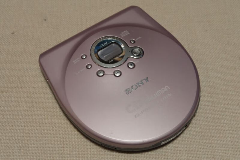 日本原装松下cd机随身听怀旧老式walkman学外语hifi音质银蓝色松下ct