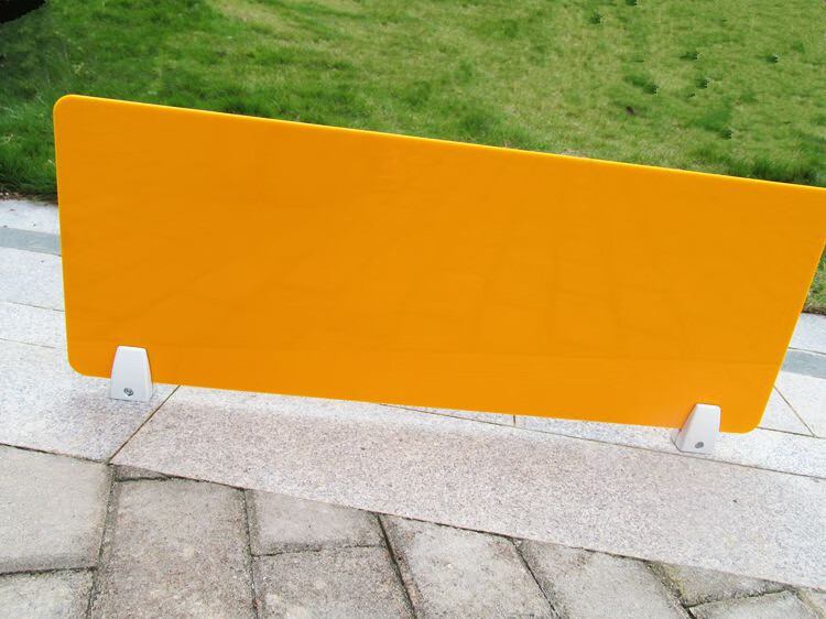 学生隔离挡板办公桌屏风饭堂隔断餐桌隔离板桌边挡板可折叠 300*500