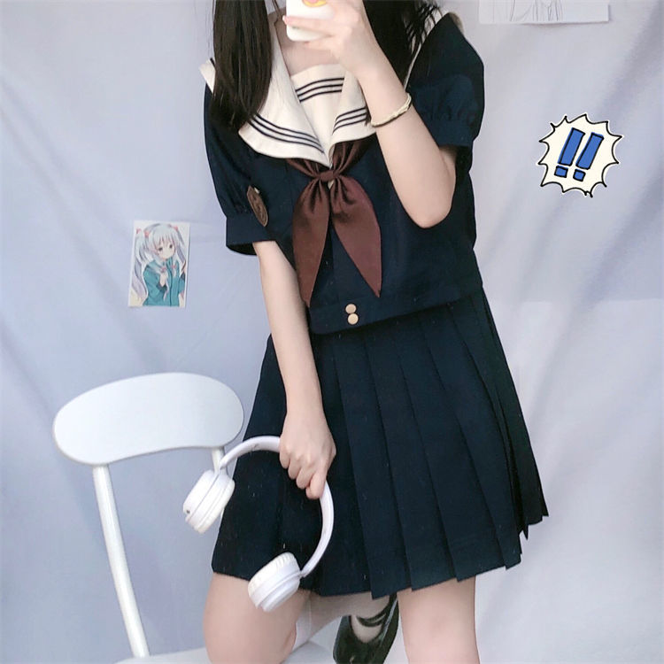 jk制服女小田町原创水手服和音吹奏部夏款日系学生校供感套装和音吹奏