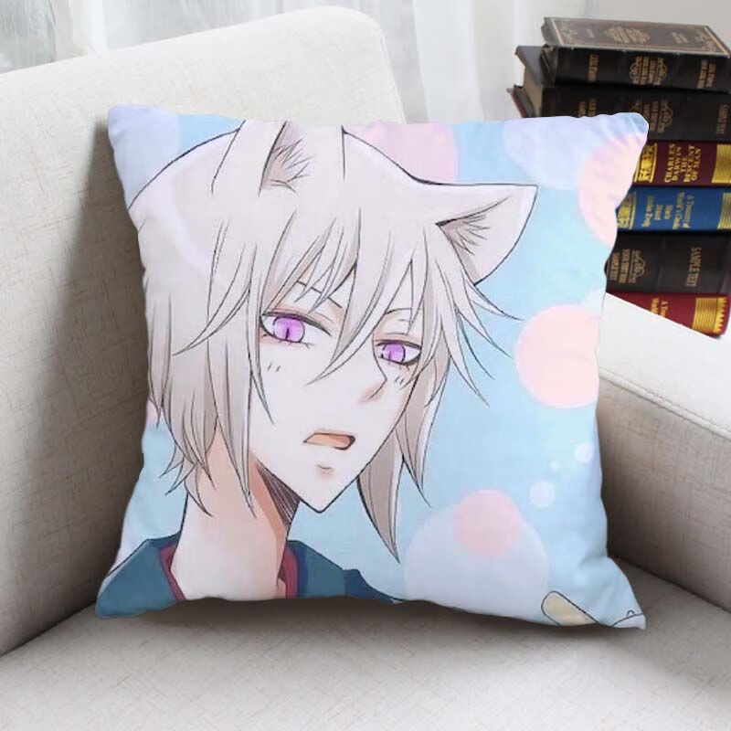 元气少女缘结神巴卫抱枕来图定制照片二次元学生生日礼物动漫周边 05