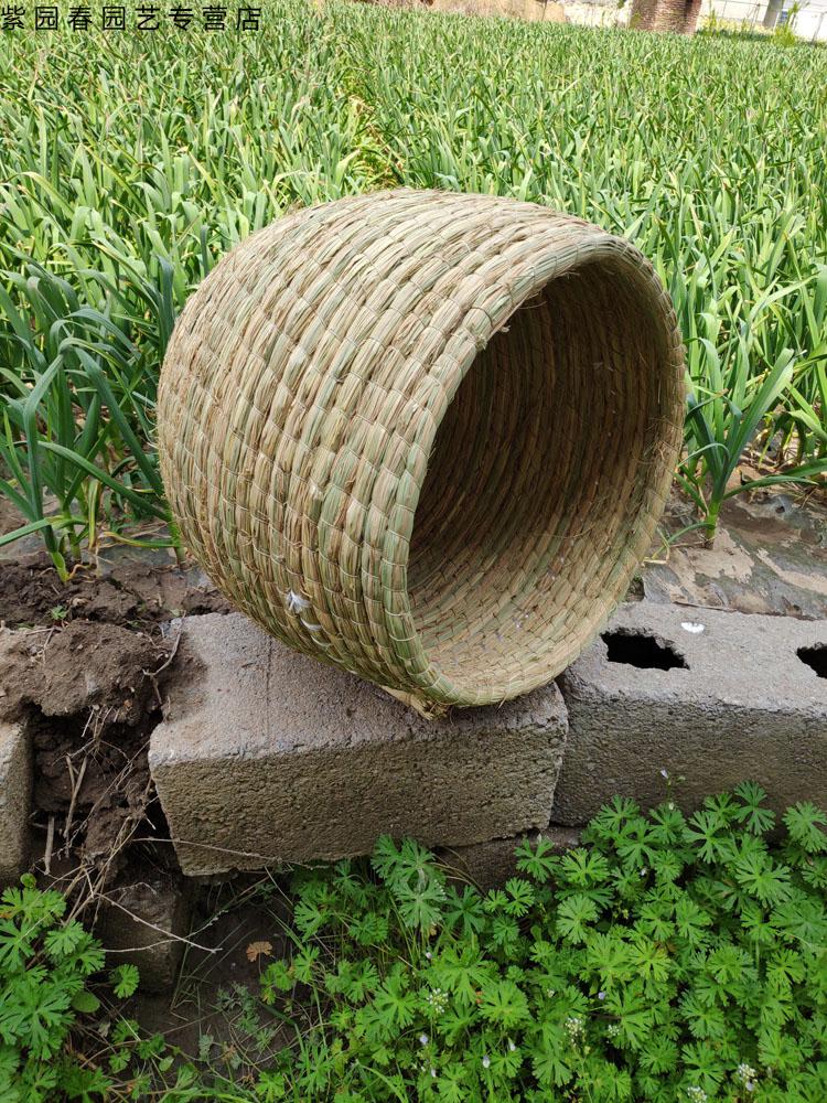 园艺母鸡下蛋窝鸡生蛋窝 鸡窝家用户外特大号 孵蛋鸡棚鸡舍草编 米糠5