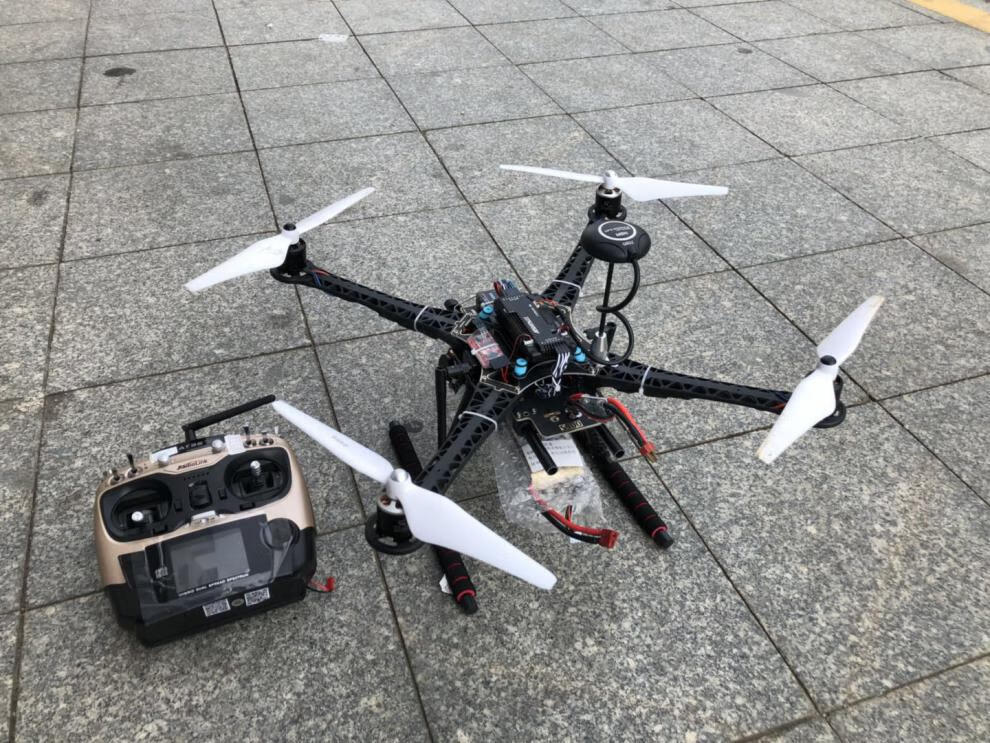 无人机多旋翼s500套机到手飞 四轴 航拍apm pixhawk m8ngps 开源二次