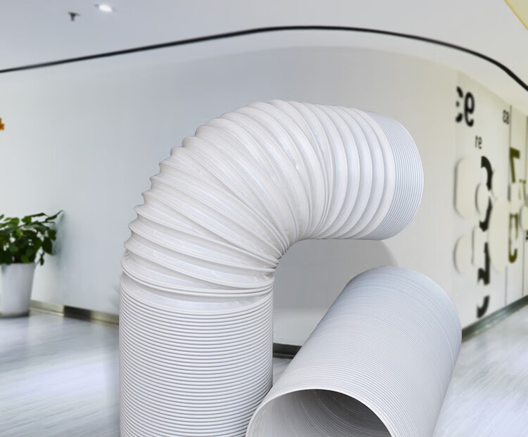 织语移动空调通用排风管排气管排热管延长管加长管钢丝伸缩管15cm13cm