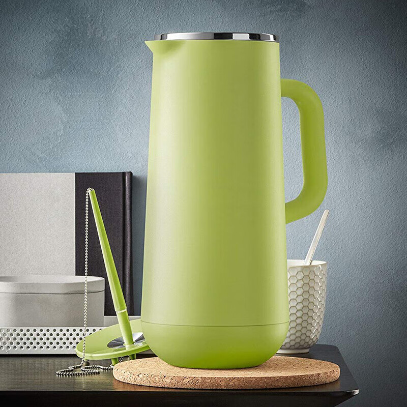 福腾宝(wmf)保温壶家用热水瓶开水壶暖壶 impulse 棕色 按压开盖 矮款