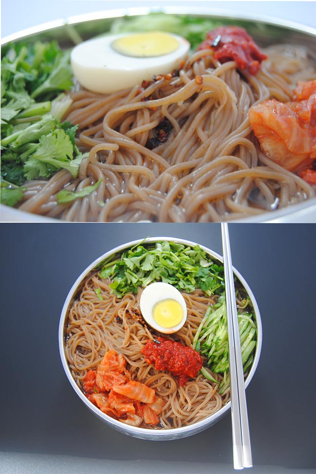 东北干冷面朝鲜荞麦冷面散装带料荞面冷面小麦荞麦玉米荞麦5斤装