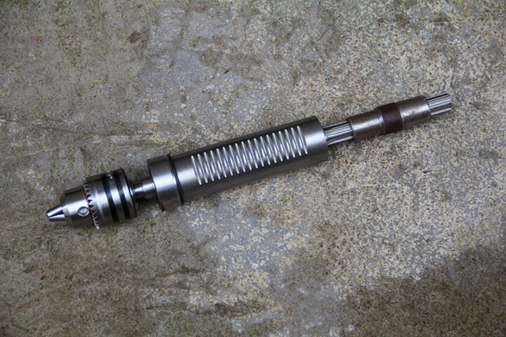 定制台钻轴主轴钻床台式钻床改装配件主轴传动套筒花键套轴皮带轮