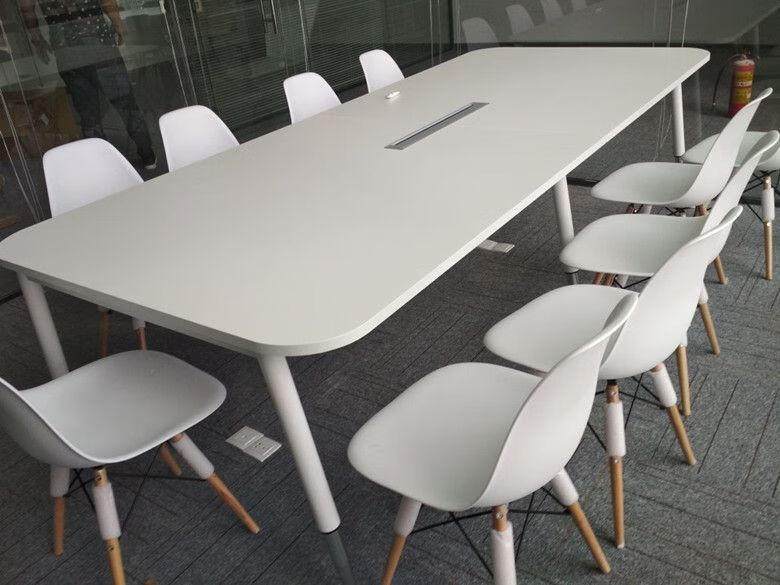 会议桌长桌简约现代会议室接待洽谈桌椅组合大小型6人-10人开会桌 2.